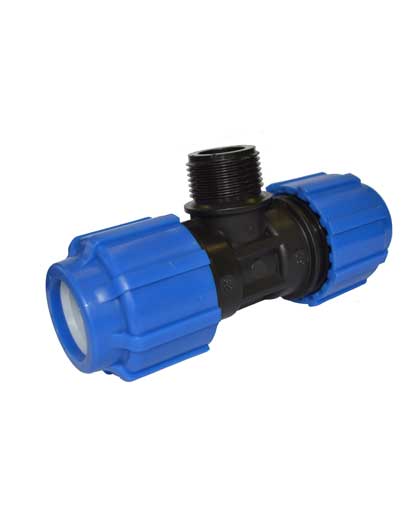 ПНД Тройник разборный 25х1 25 НР STR