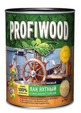 Лак яхтный 2,4л полуматовый Profiwood