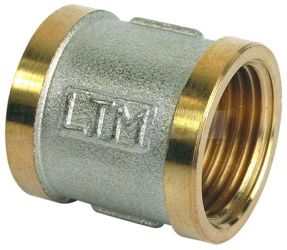 Муфта латунь 32мм LTM