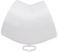 Колено вентиляционное круглое 125х45° ERA---