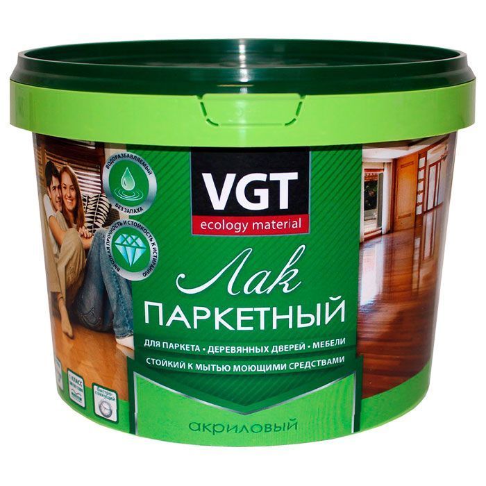 Паркетный лак акриловый VGT Паркетный лак акриловый VGT