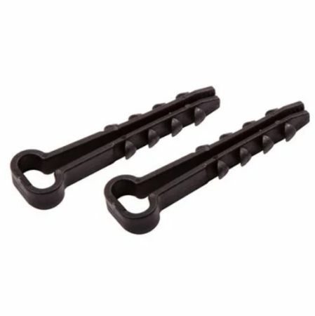 Дюбель хомут  5-10 100шт прямоугольный черный Proconnect