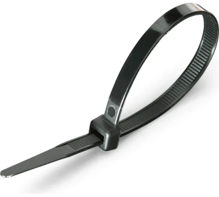 Хомут нейлоновый  2,5х100мм 100шт черный