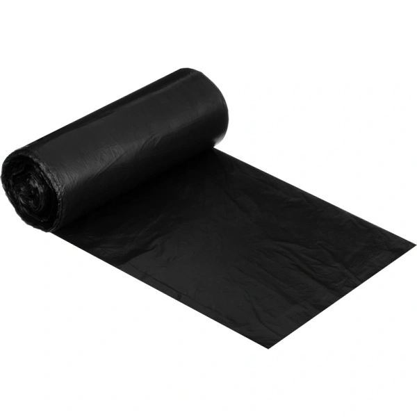 Мешки д/мусора  60л/20шт 30мкм ПНД черные Staler(18)