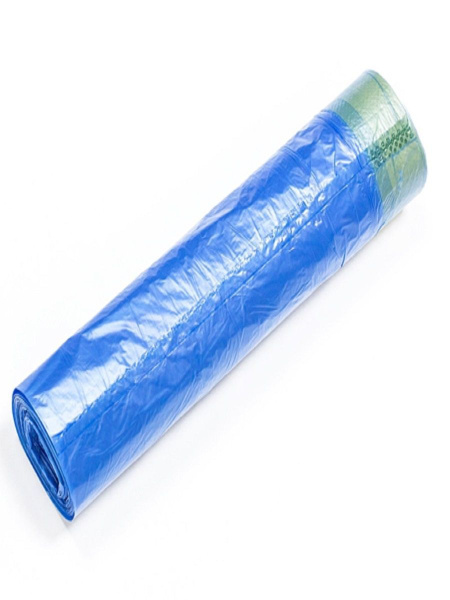 Мешки д/мусора  60л/20шт 12мкм ПНД синие с завязками Palisad