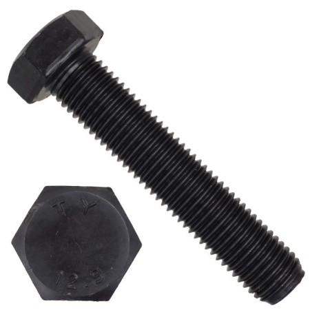Болт 16х 60 черный DIN931