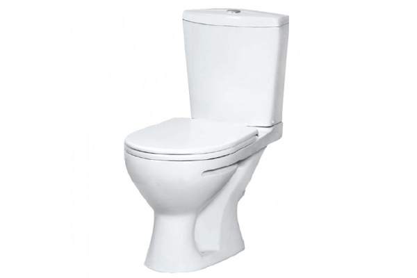 Унитаз - компакт Ультра с сиденьем и арматурой нижний подвод Santeri-----