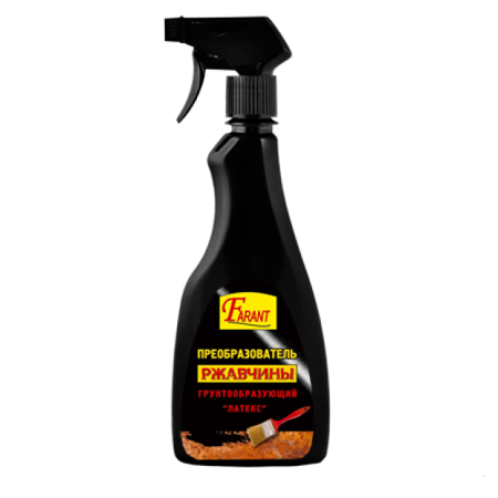 Преобразователь ржавчины  500мл латекс спрей  Farant (12)